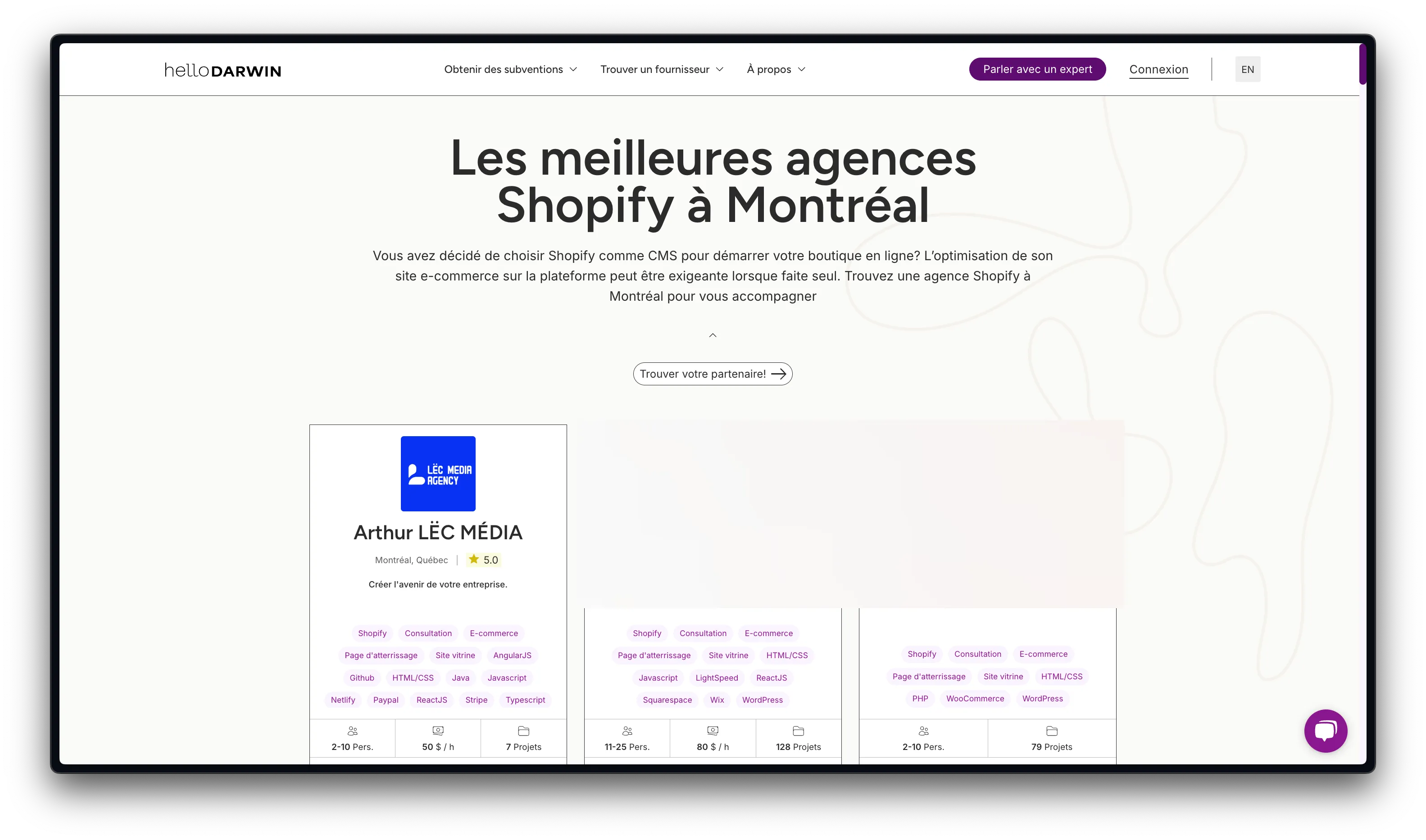 Programme canadien d'adoption du numérique