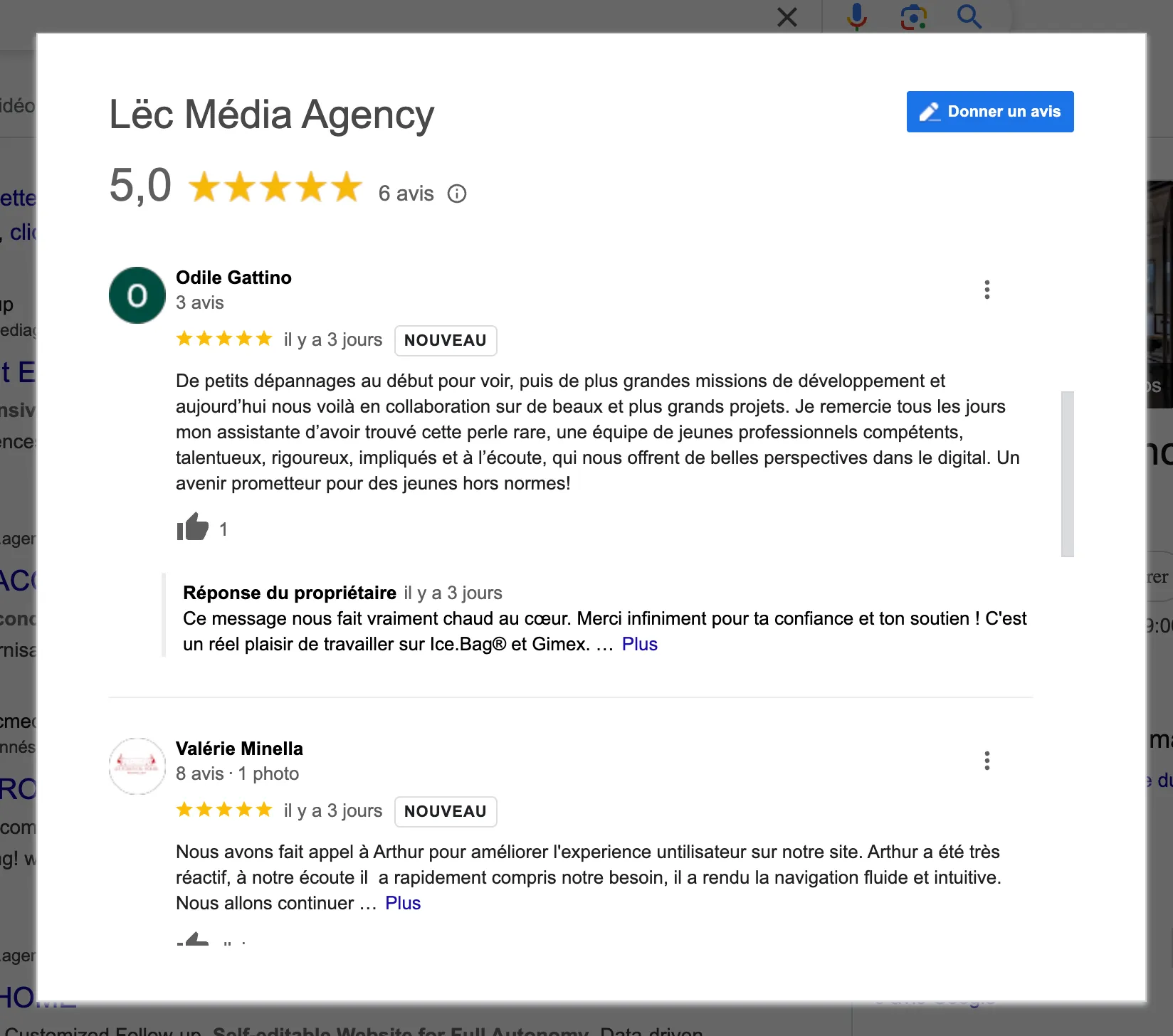 Avis agence lec media